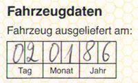 Fahrzeugdaten 16KB